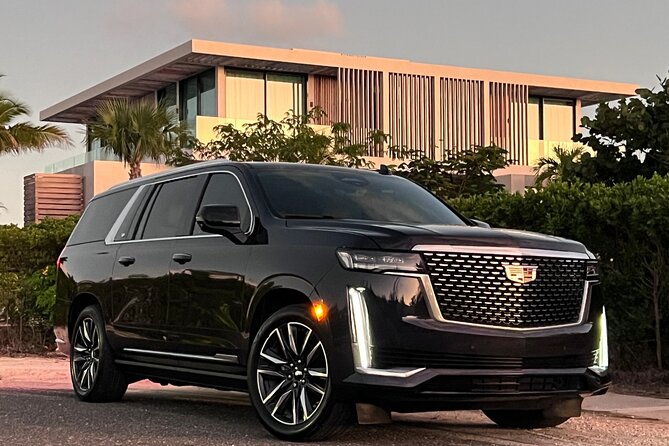 Turks and Caicos Private SUV Airport Transportation - A calm landing at Providenciales International Airport