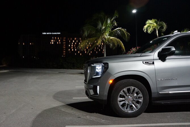 Turks and Caicos Private SUV Airport Transportation - Departure transfers require the same planning